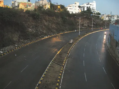 Outer Ring Road at Nagarbhavi Circle